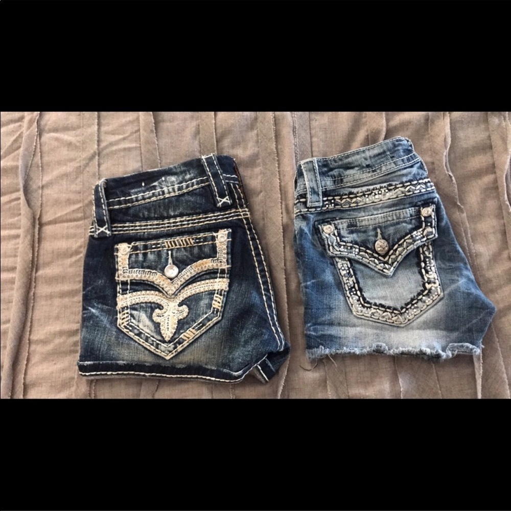 Rock Revival & Miss Me shorts